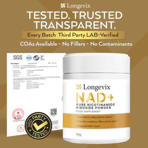 NAD+ Powder 100% Pure Nicotinamide Riboside 50g/50000mg - Image 5